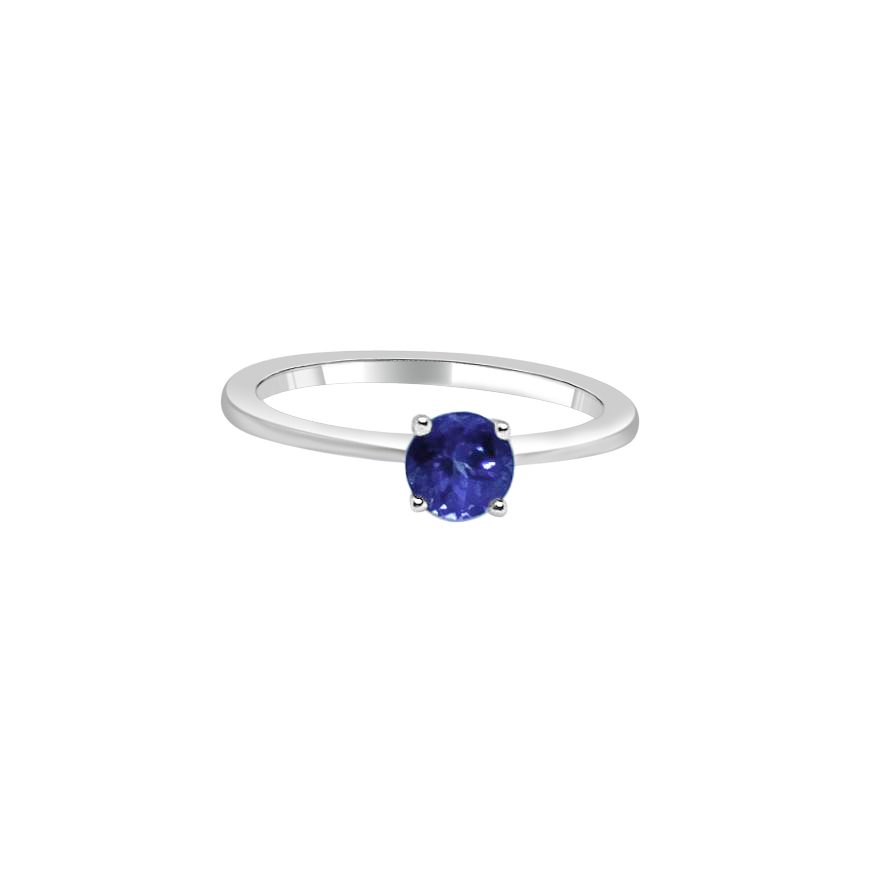 Tanzanite shop solitaire ring